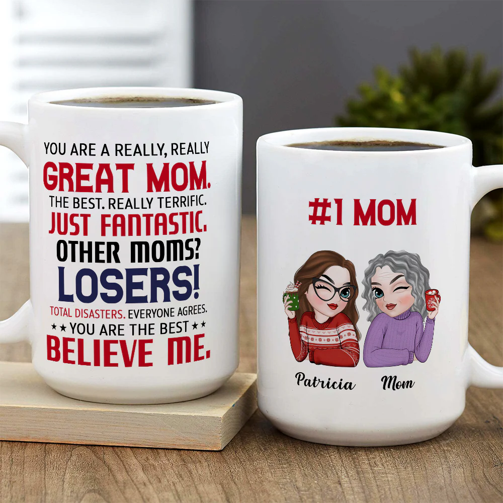 You Are The Best - Personalized Custom Coffee Mug - Image 5