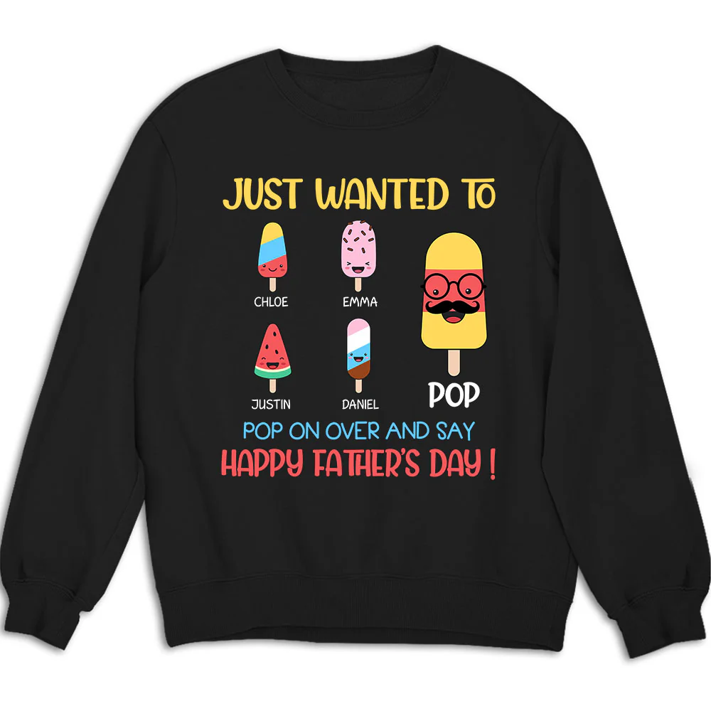You Are The Coolest Pop - Personalized Custom Shirt - Image 7