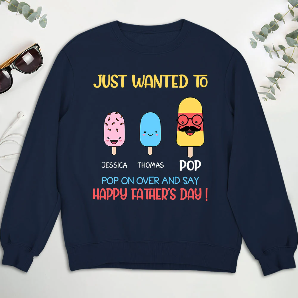 You Are The Coolest Pop - Personalized Custom Shirt - Image 8