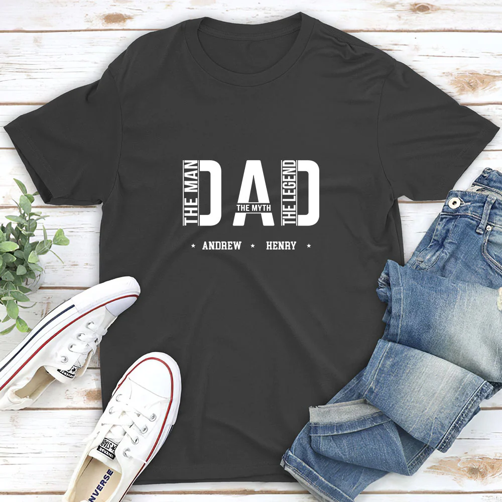 You Are The Legend The Hero - Personalized Custom Shirt - Image 4