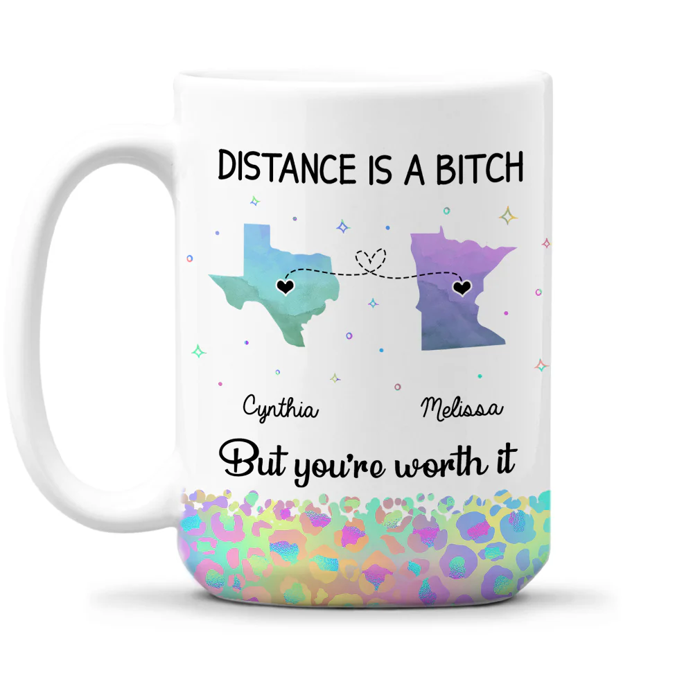You Are Worth It - Personalized Custom Coffee Mug - Image 8