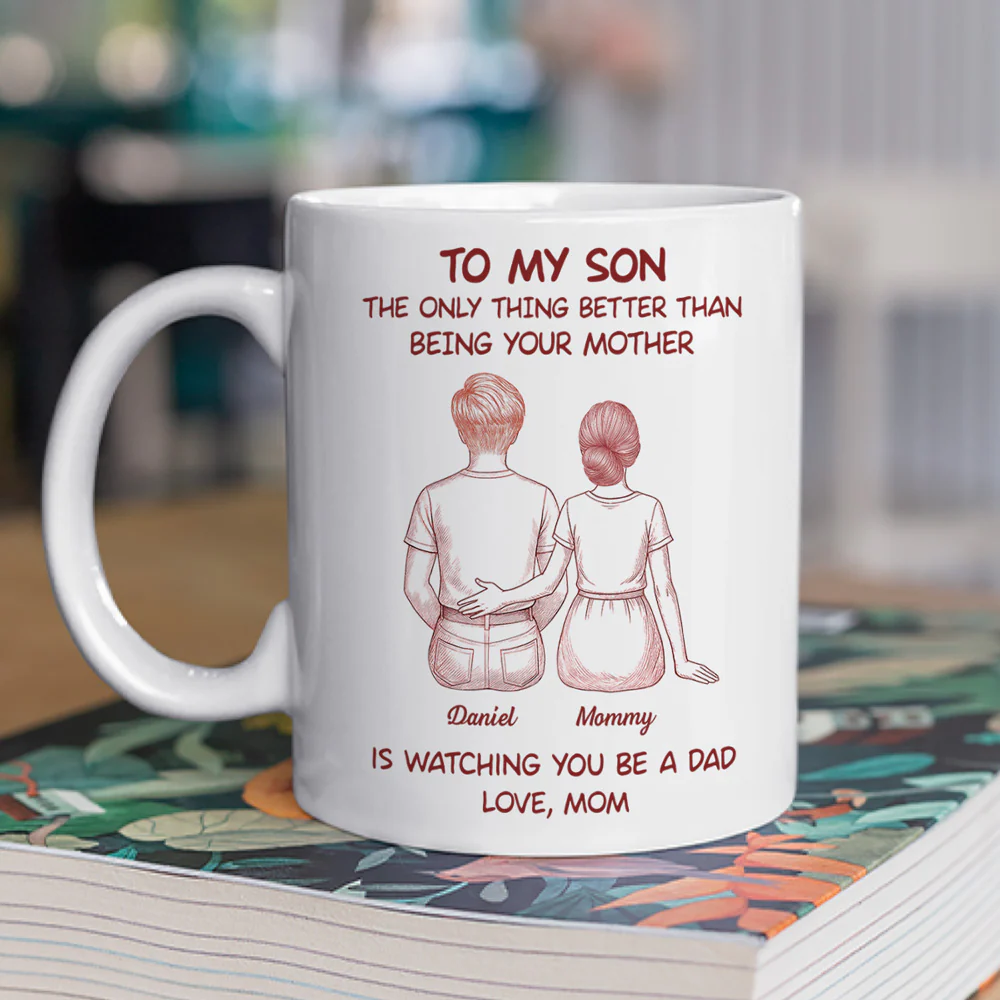 You Became An Amazing Man - Personalized Custom Coffee Mug - Image 2