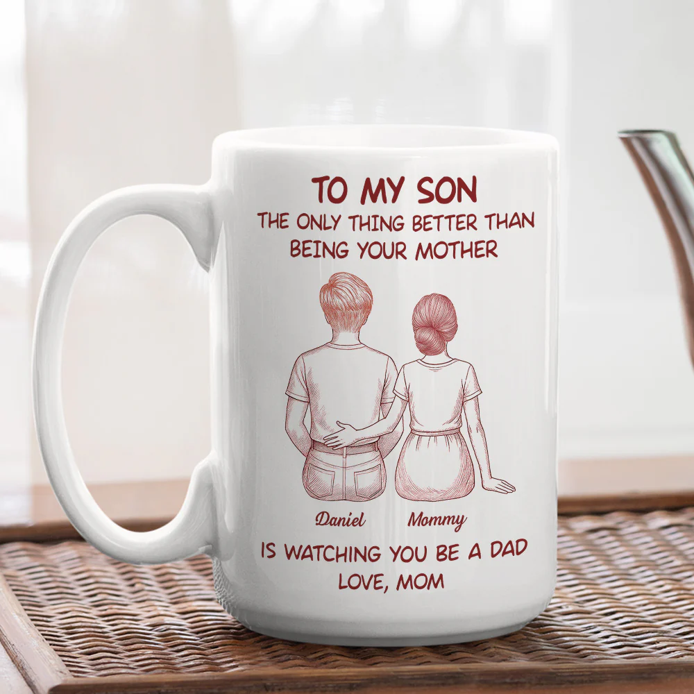 You Became An Amazing Man - Personalized Custom Coffee Mug - Image 5