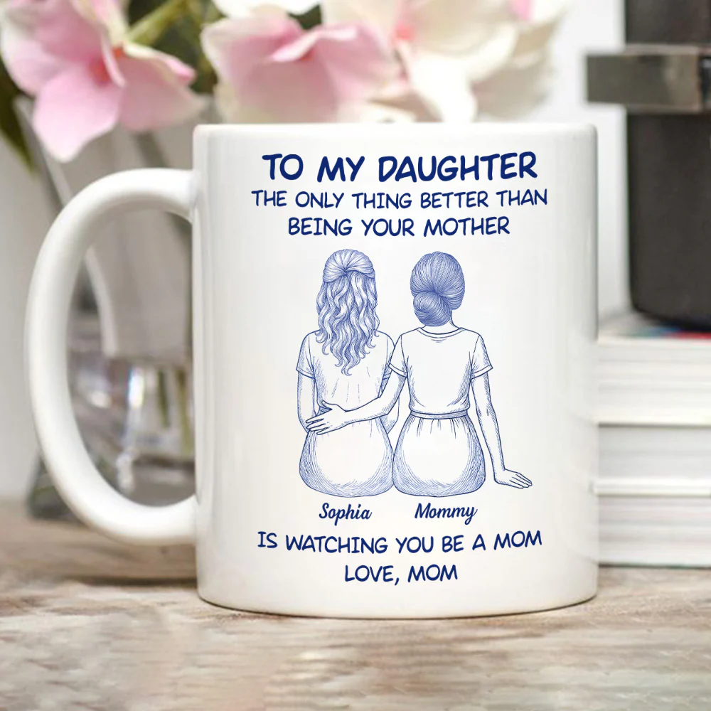 You Became Everything I Dreamed - Personalized Custom Coffee Mug - Image 4