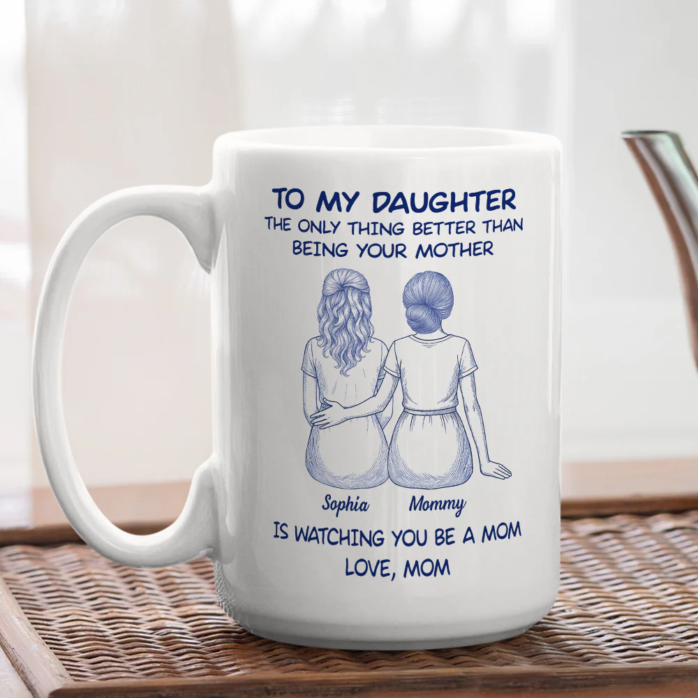 You Became Everything I Dreamed - Personalized Custom Coffee Mug - Image 5