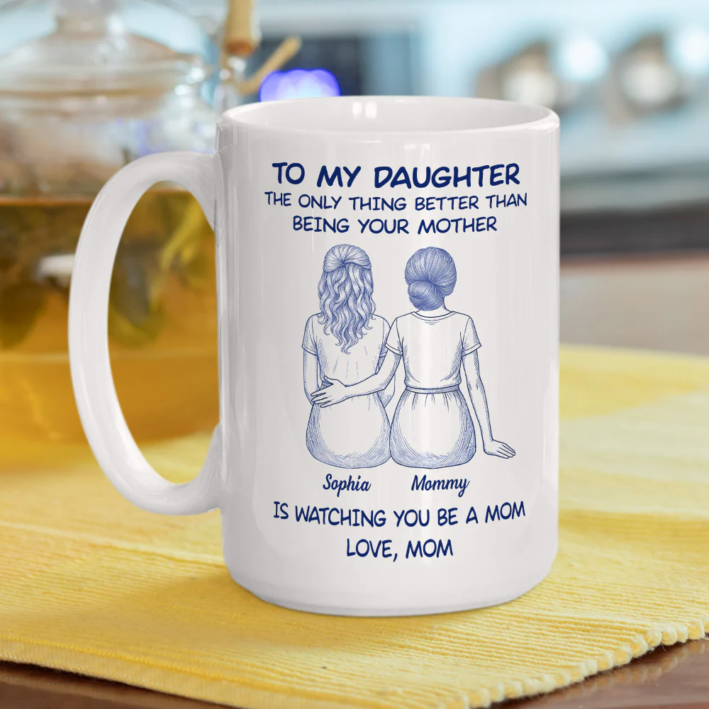 You Became Everything I Dreamed - Personalized Custom Coffee Mug - Image 6