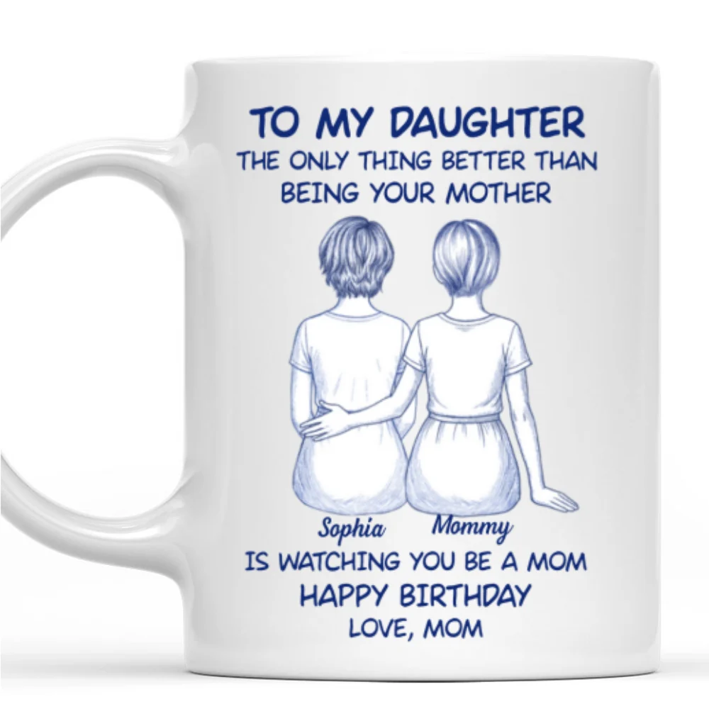 You Became Everything I Dreamed - Personalized Custom Coffee Mug - Image 8