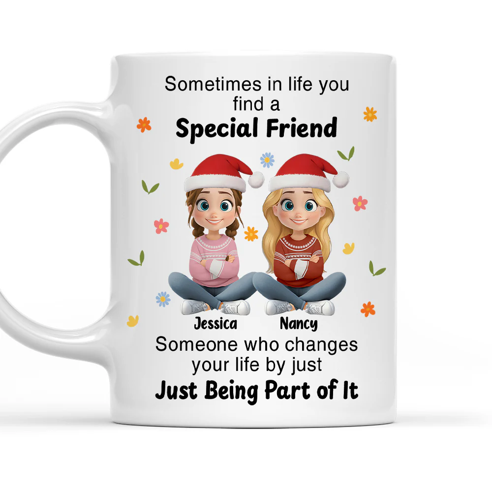 You Change My Life - Personalized Custom Coffee Mug