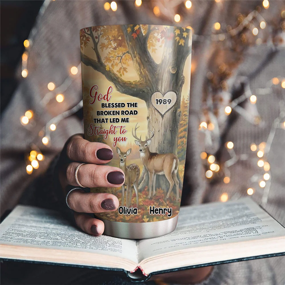 You Complete Me - Personalized Custom Tumbler - Image 4