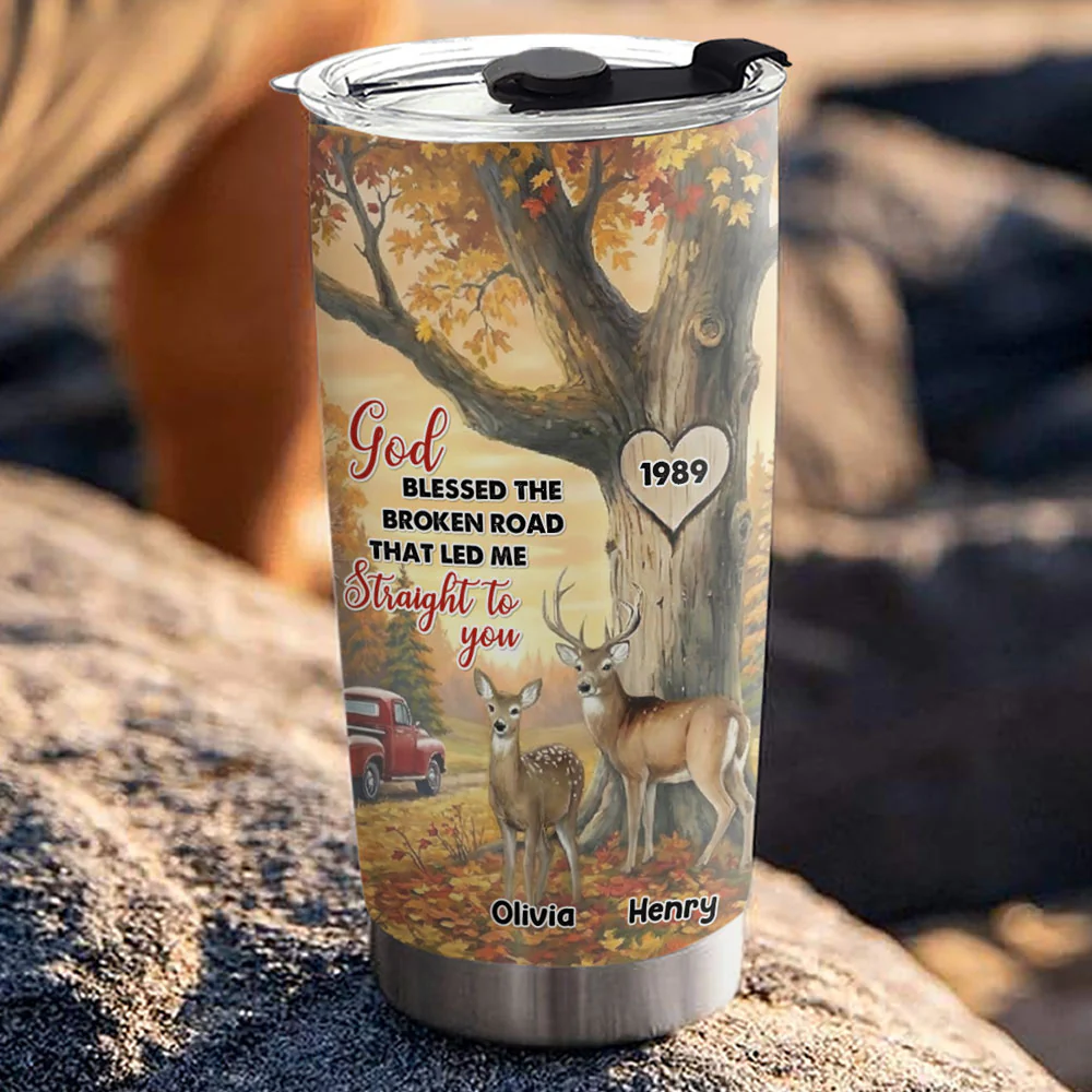 You Complete Me - Personalized Custom Tumbler - Image 5