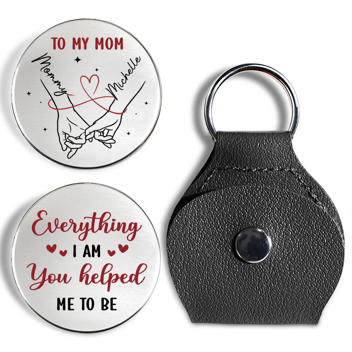 You Helped Me To Be - Personalized Custom Pocket Hug - Image 7