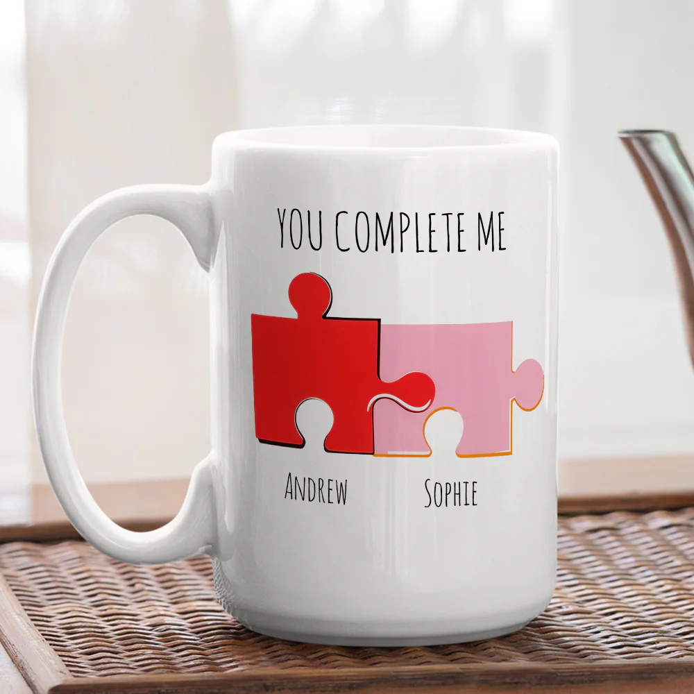 You Hold The Key To My Heart - Personalized Custom Coffee Mug - Image 5