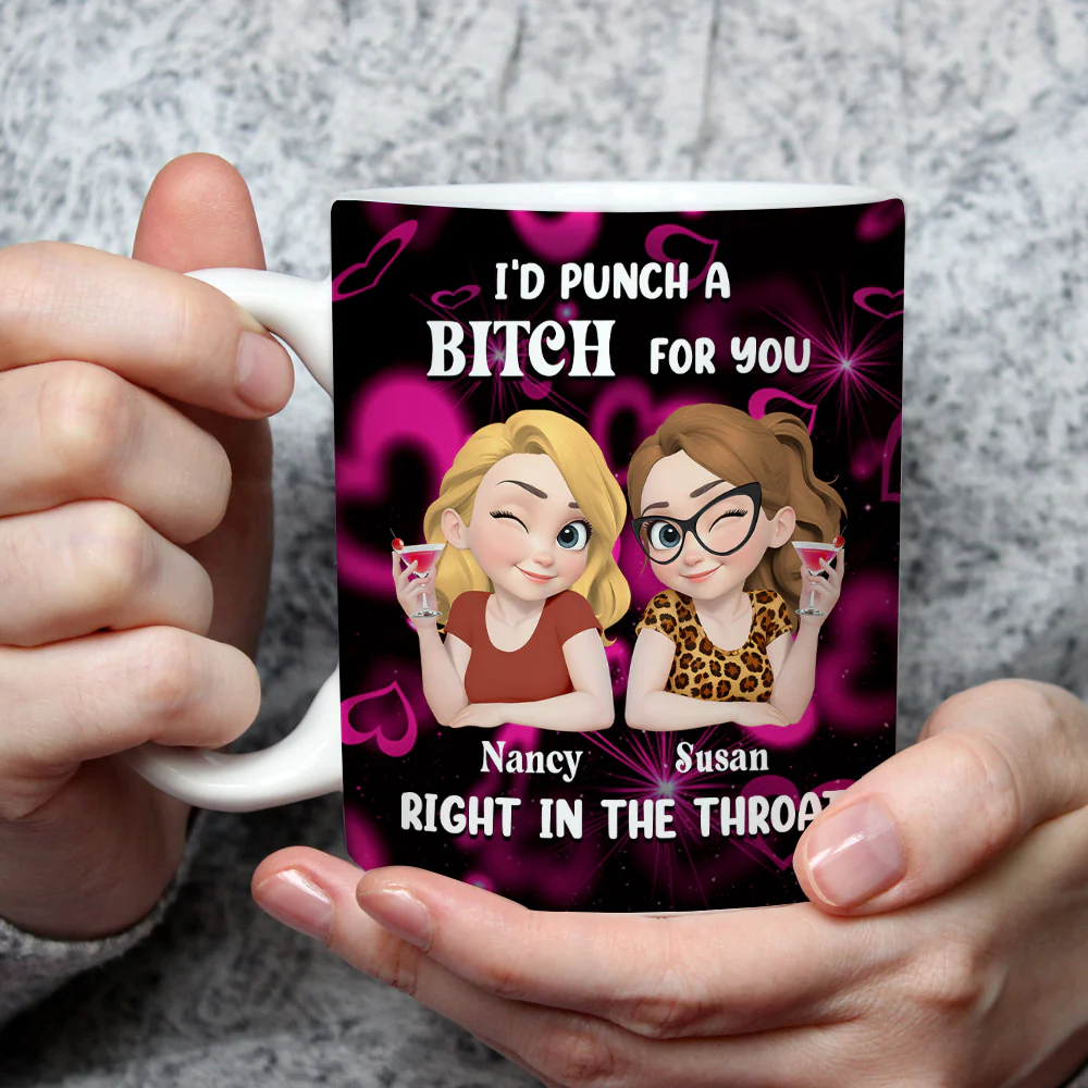 You Keep Me Sane - Personalized Custom Coffee Mug - Image 3