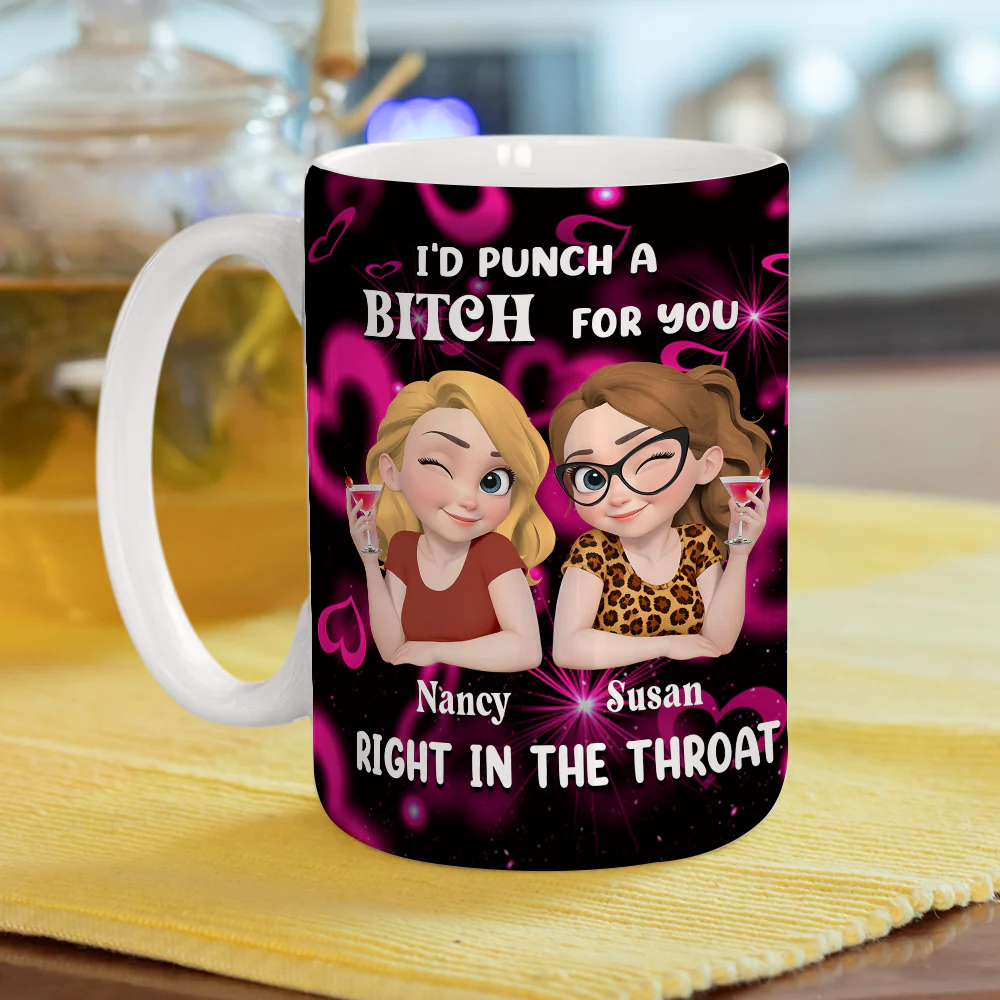 You Keep Me Sane - Personalized Custom Coffee Mug - Image 4