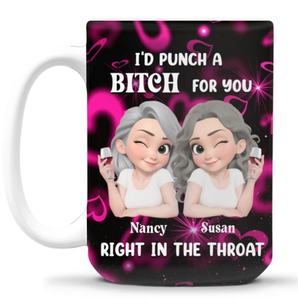 You Keep Me Sane - Personalized Custom Coffee Mug - Image 8