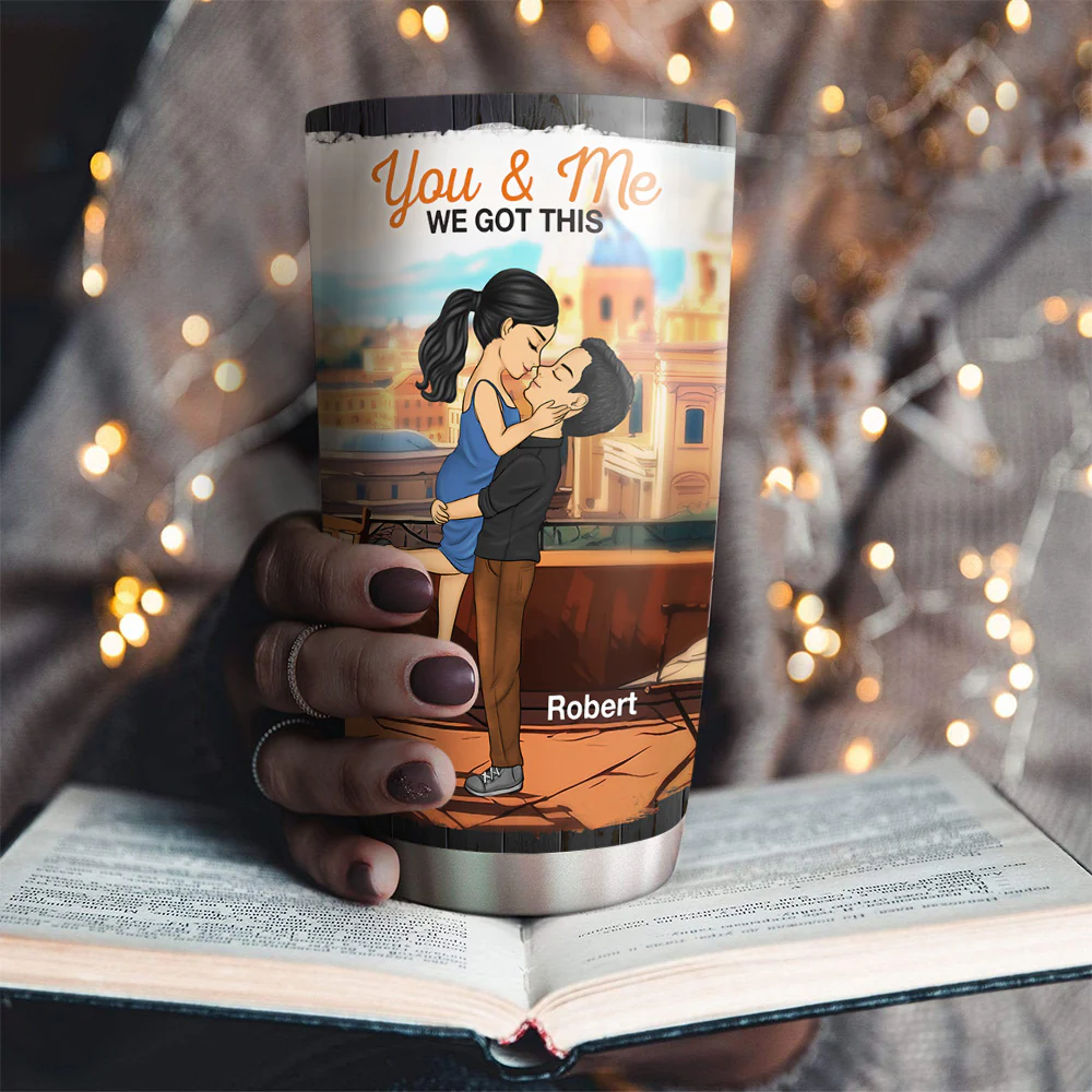 You Lucky Bastard - Personalized Custom Tumbler - Image 3