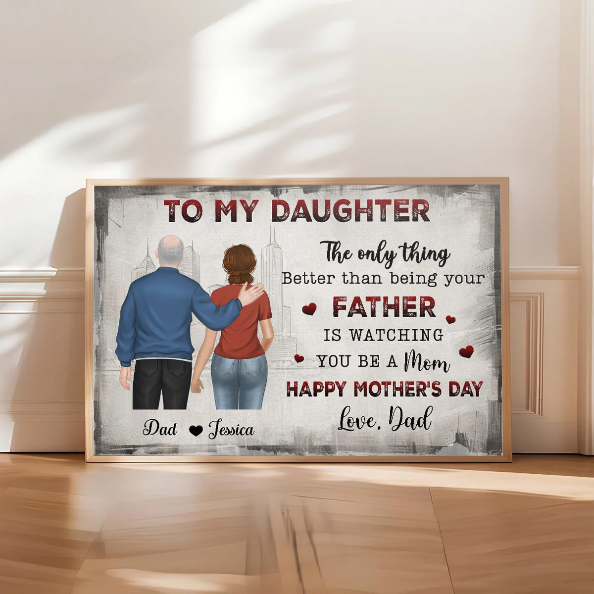 You Make Us Proud Every Day - Personalized Custom Poster - Image 3
