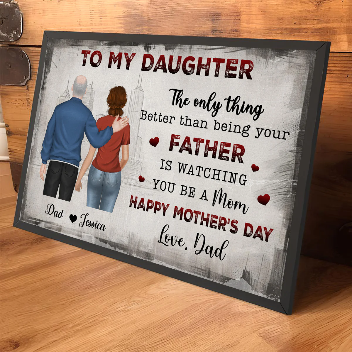 You Make Us Proud Every Day - Personalized Custom Poster - Image 4
