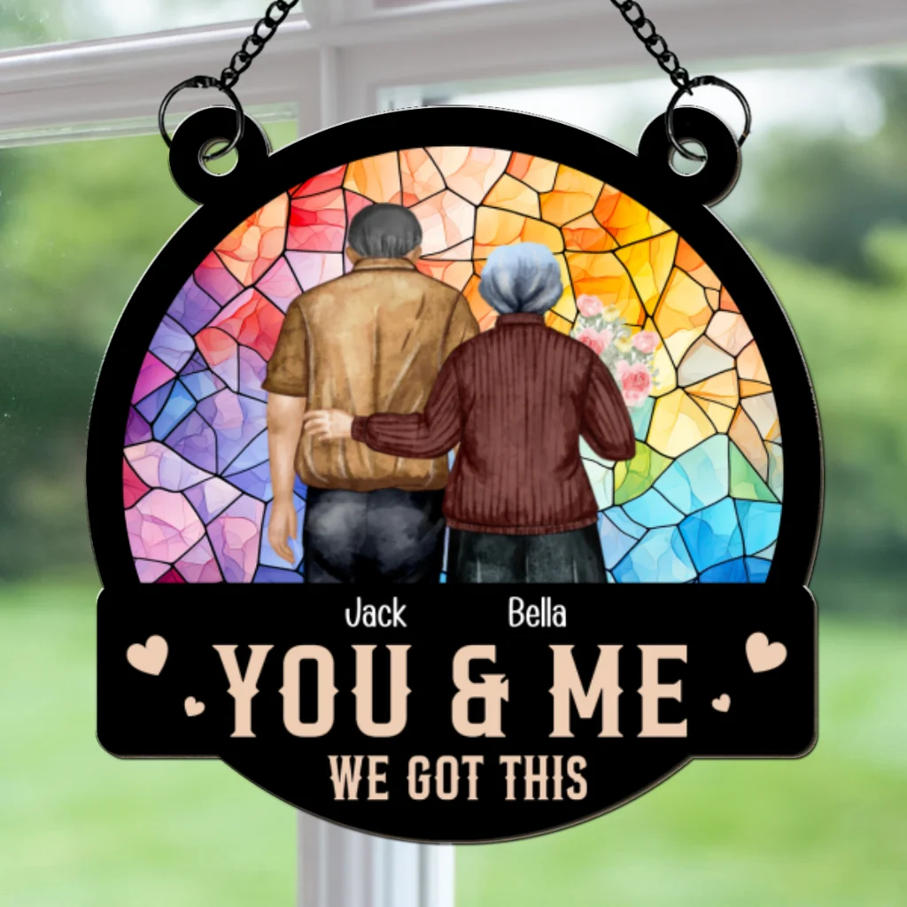 You & Me - Personalized Custom Suncatcher - Image 5