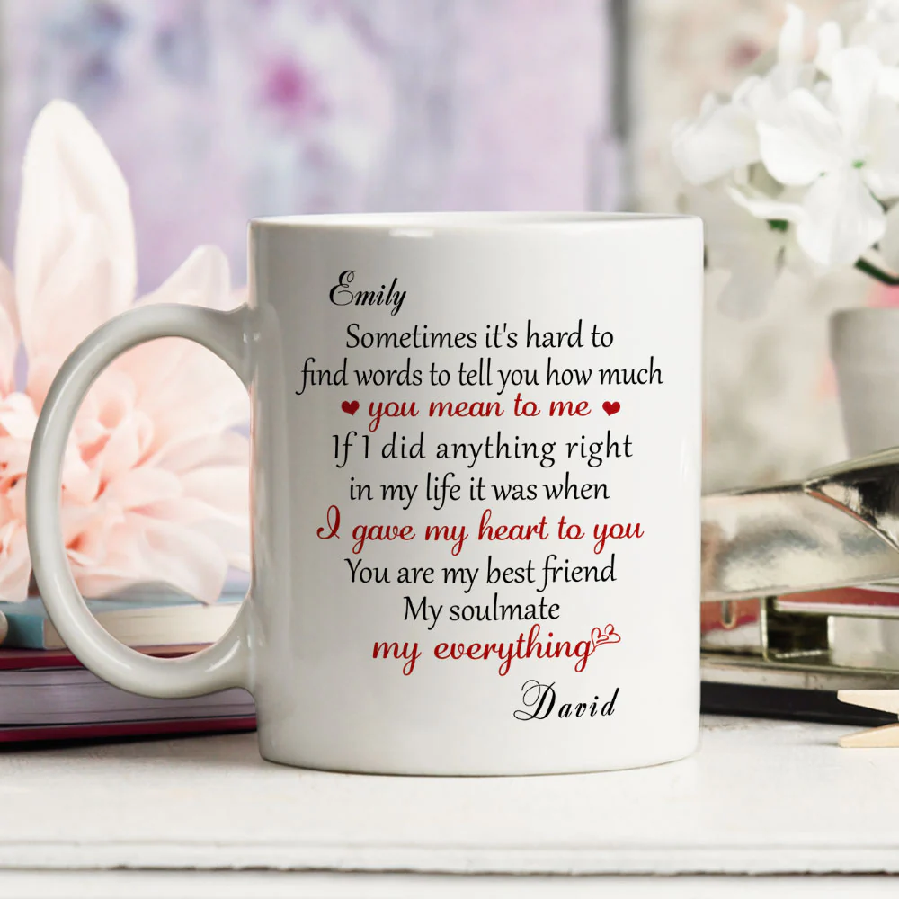 You Mean So Much To Me - Personalized Custom Coffee Mug - Image 3