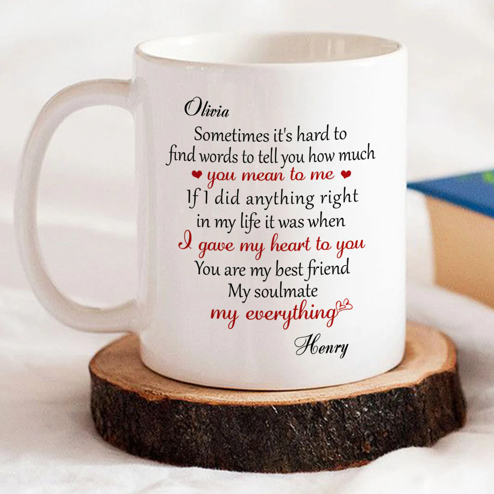 You Mean So Much To Me - Personalized Custom Coffee Mug - Image 4