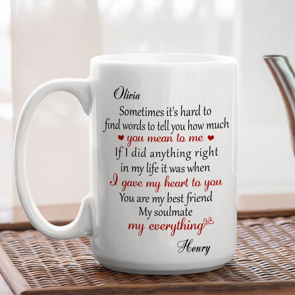 You Mean So Much To Me - Personalized Custom Coffee Mug - Image 7