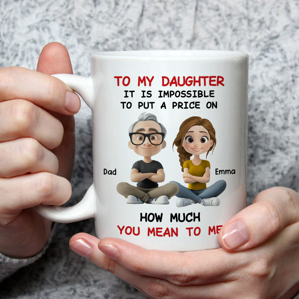 You Mean To Me - Personalized Custom Coffee Mug - Image 2