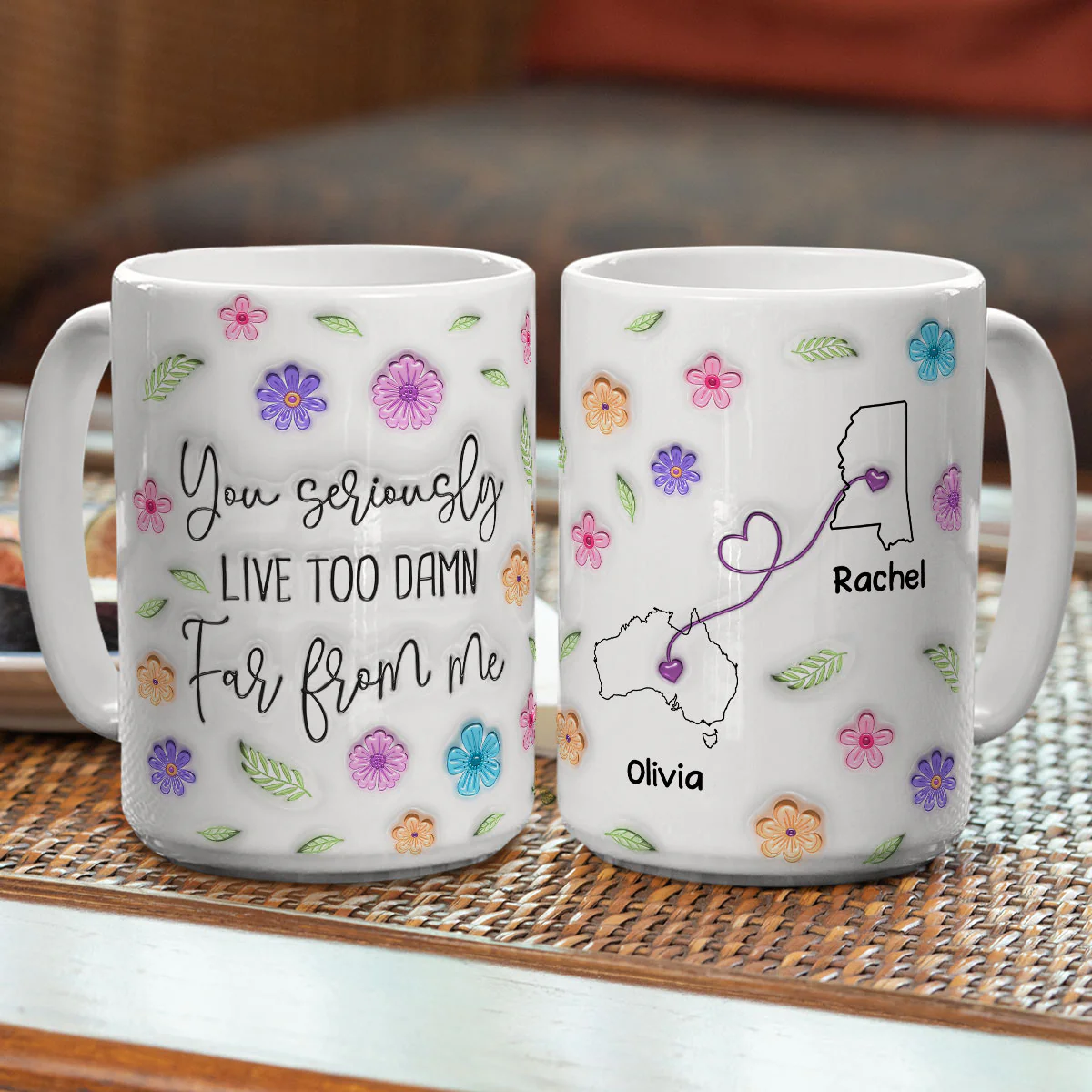 You Seriously Need To Move Closer - Personalized Custom 3D Inflated Effect Mug - Image 6