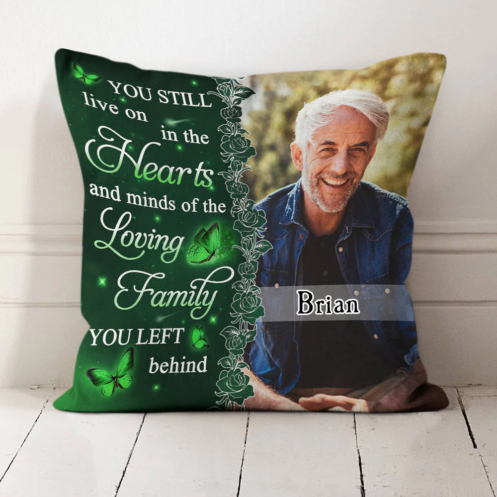You Still Live On - Personalized Custom Throw Pillow - Image 4