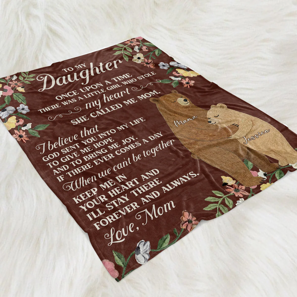You Stole My Heart - Personalized Custom Fleece Blanket - Image 6