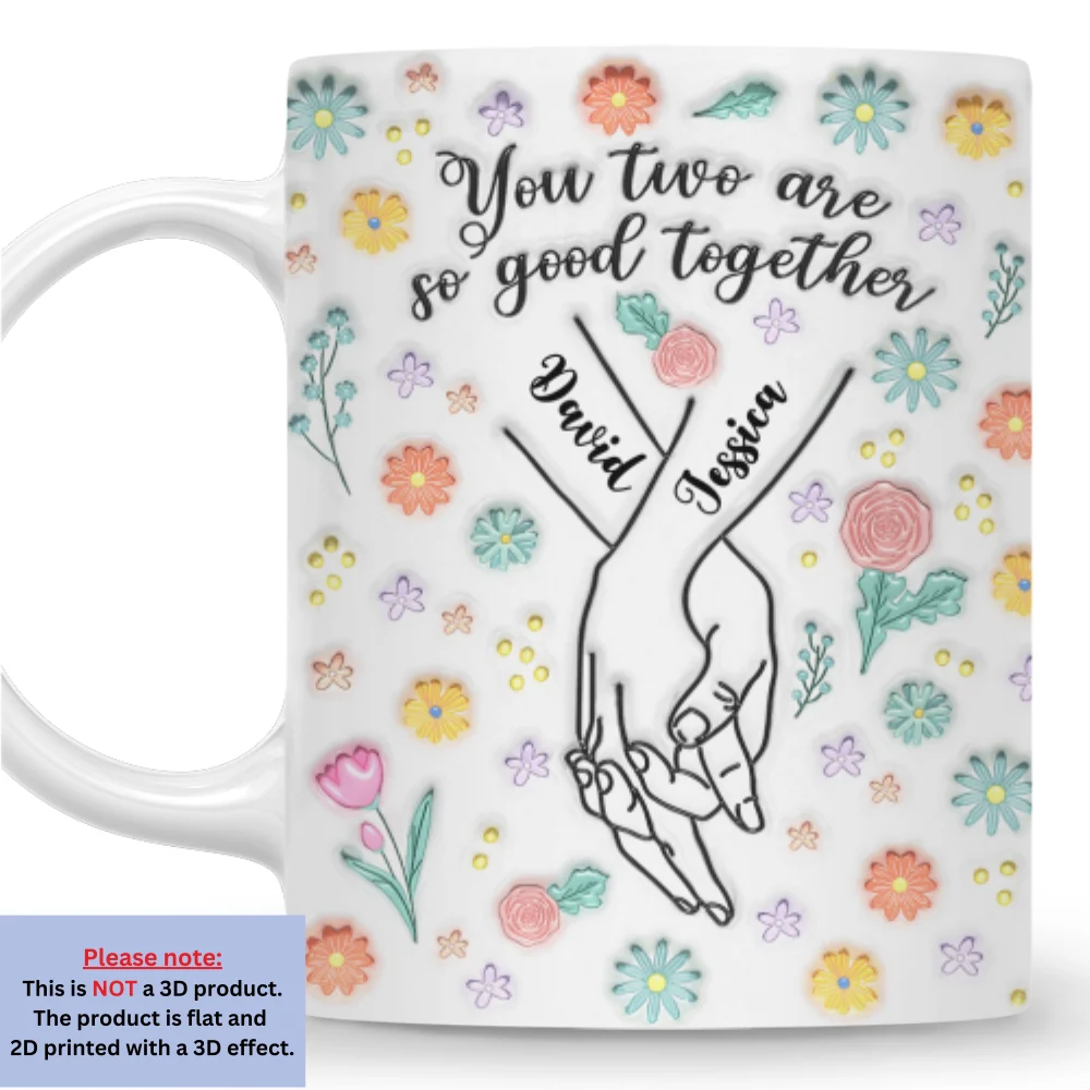 You Two Are So Good Together - Personalized Custom 3D Inflated Effect Mug - Image 5