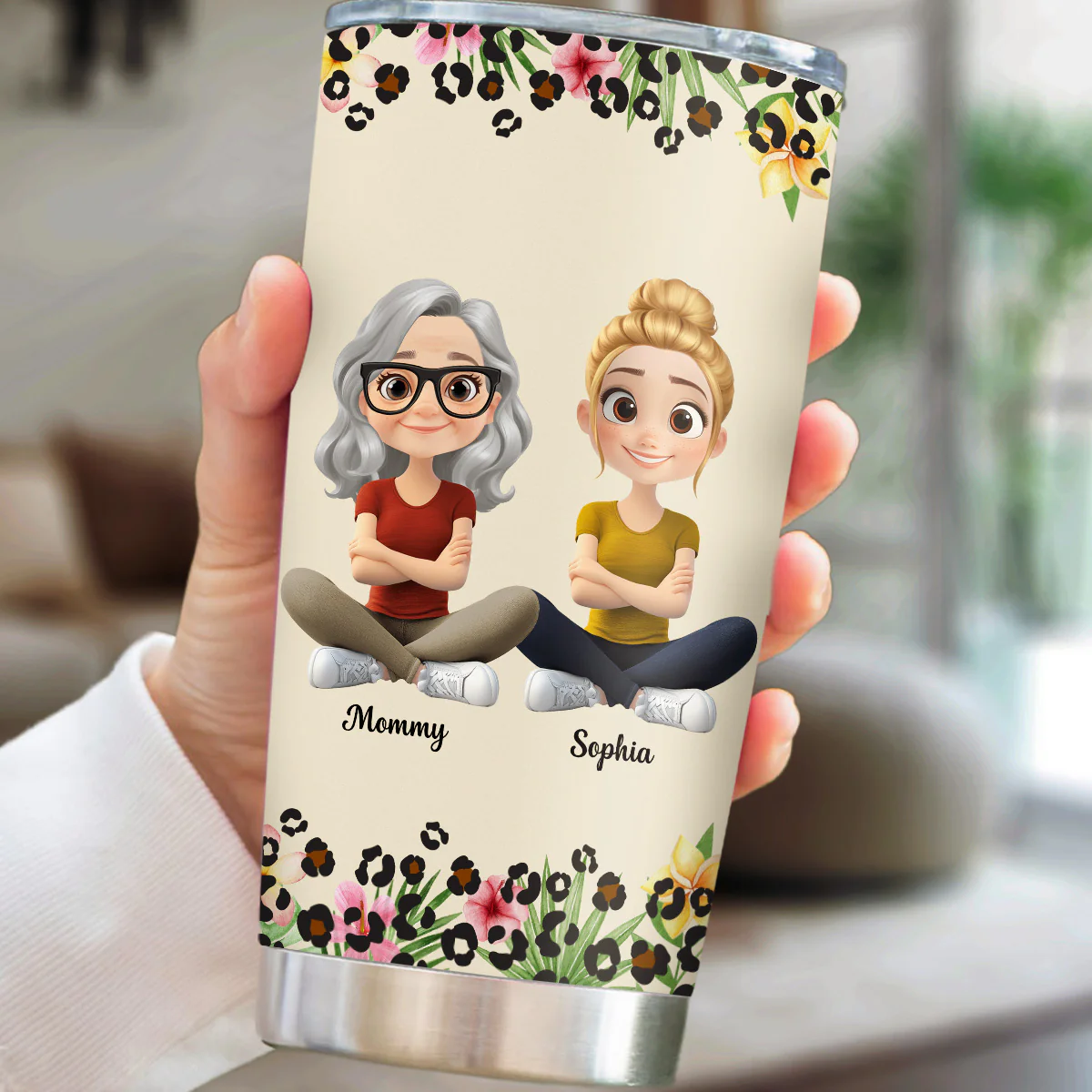 You Will Always Be My Baby Girl - Personalized Custom Tumbler - Image 4