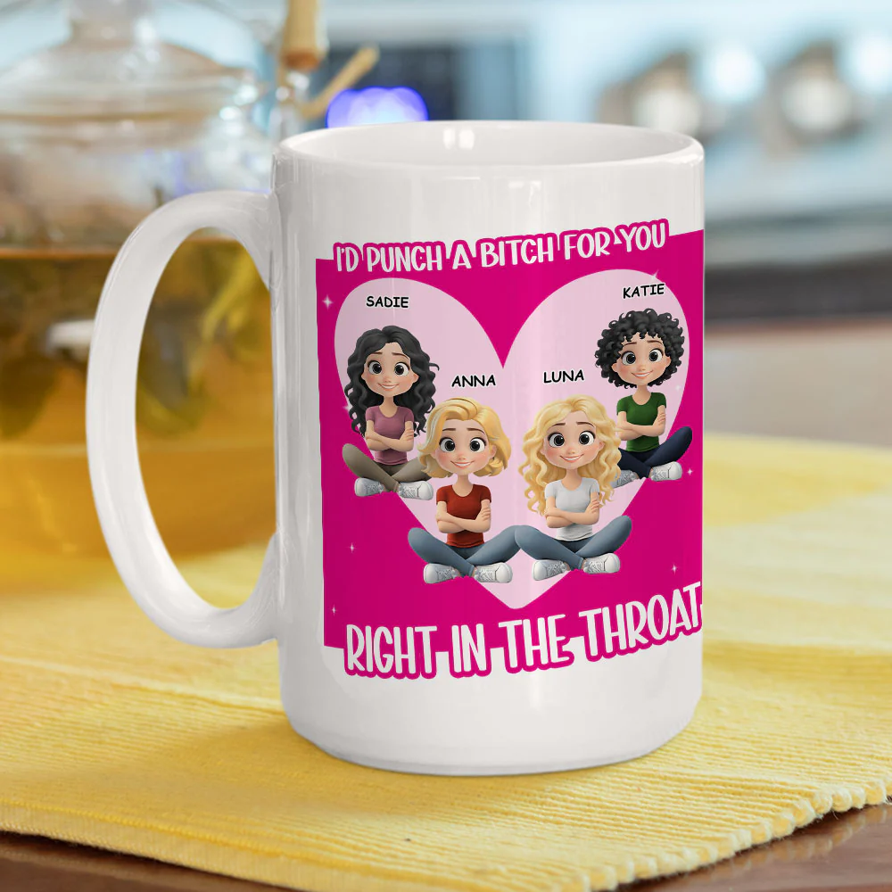 You Will Always Be My Best Friends - Personalized Custom Coffee Mug - Image 11