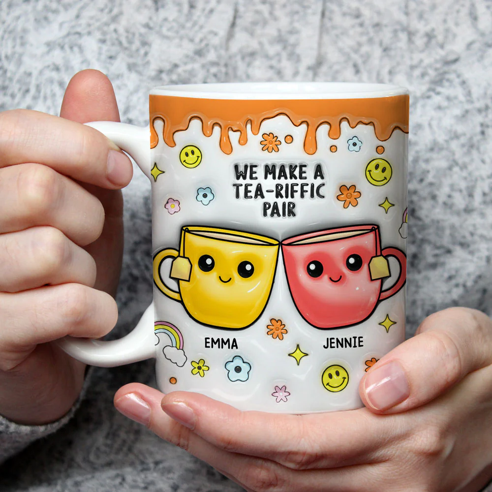 You will Always Be My Best-Tea - Personalized Custom 3D Inflated Effect Mug - Image 3