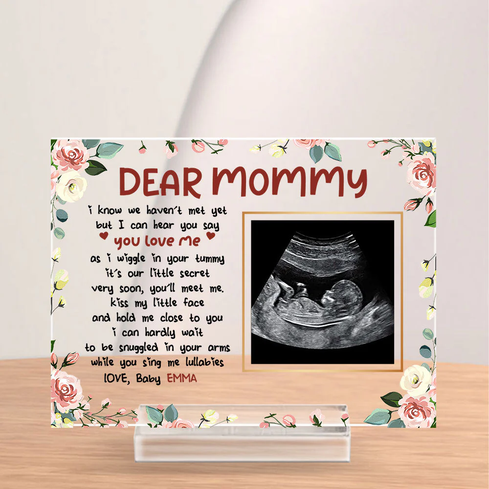 You Will Meet Me Soon - Personalized Custom Acrylic Plaque With Base - Image 4