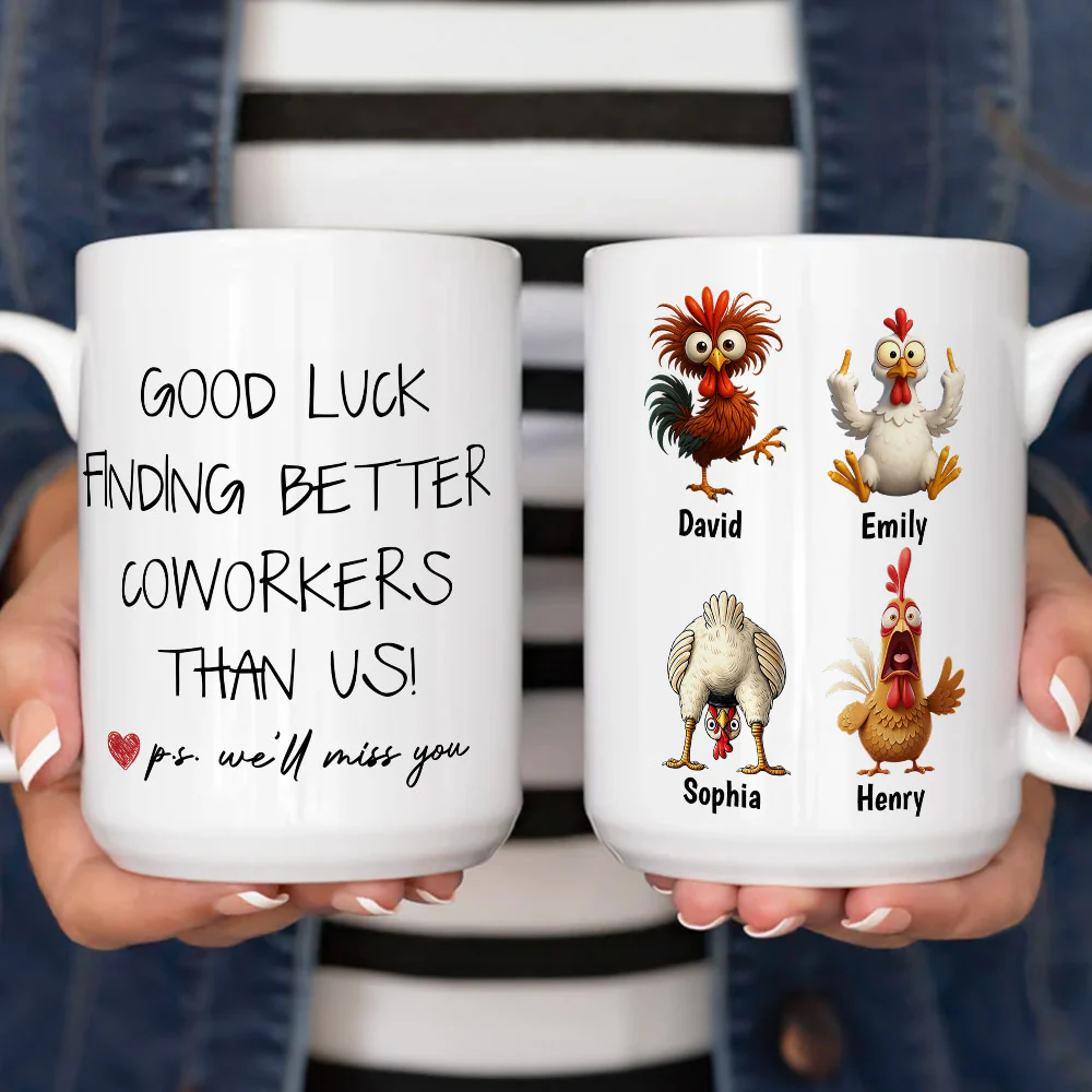 You Will Miss Us - Personalized Custom Coffee Mug - Image 4