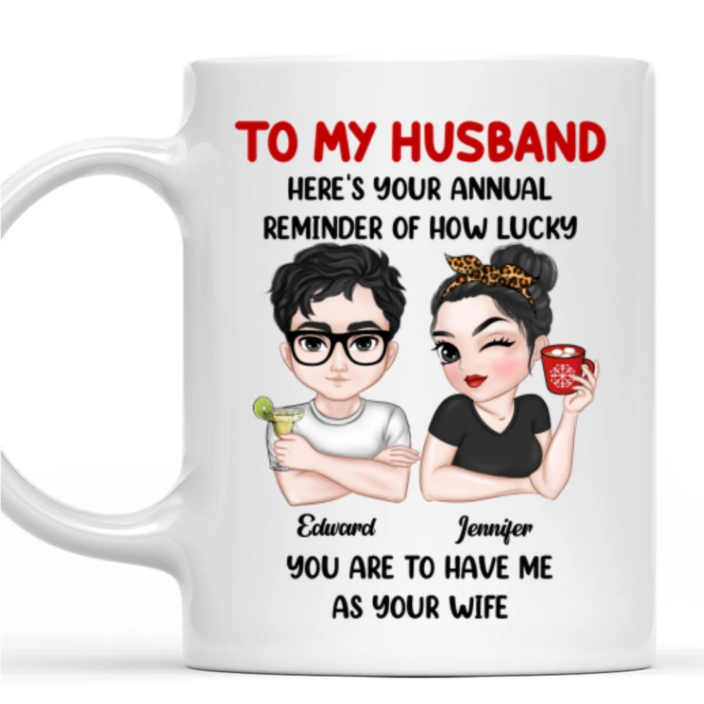 Your Annual Reminder - Personalized Custom Coffee Mug - Image 7