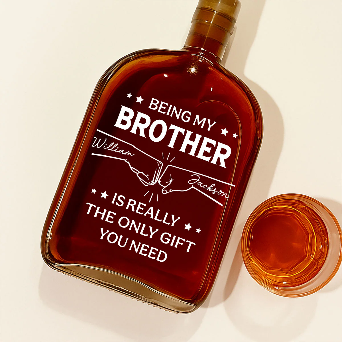 Your Best Gift - Personalized Custom Spirits Decanter - Image 2
