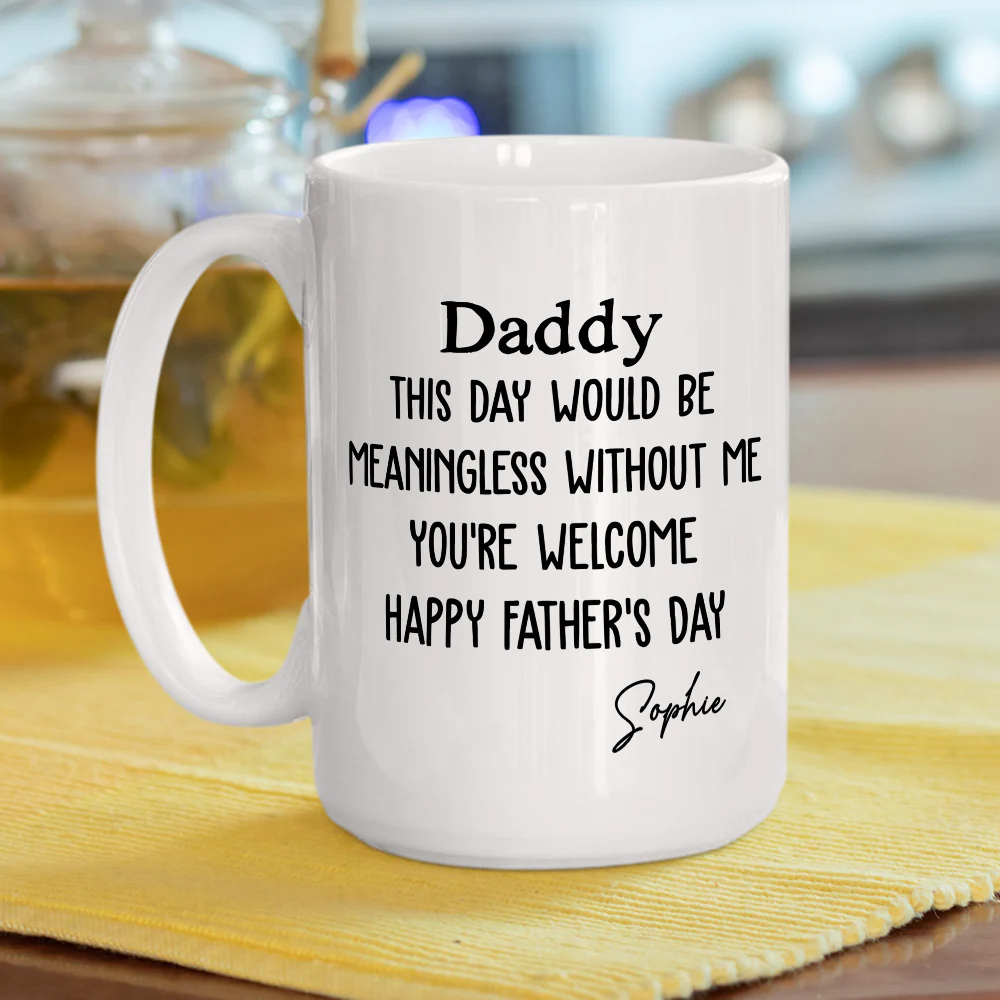 Your Day - Personalized Custom Coffee Mug - Image 5