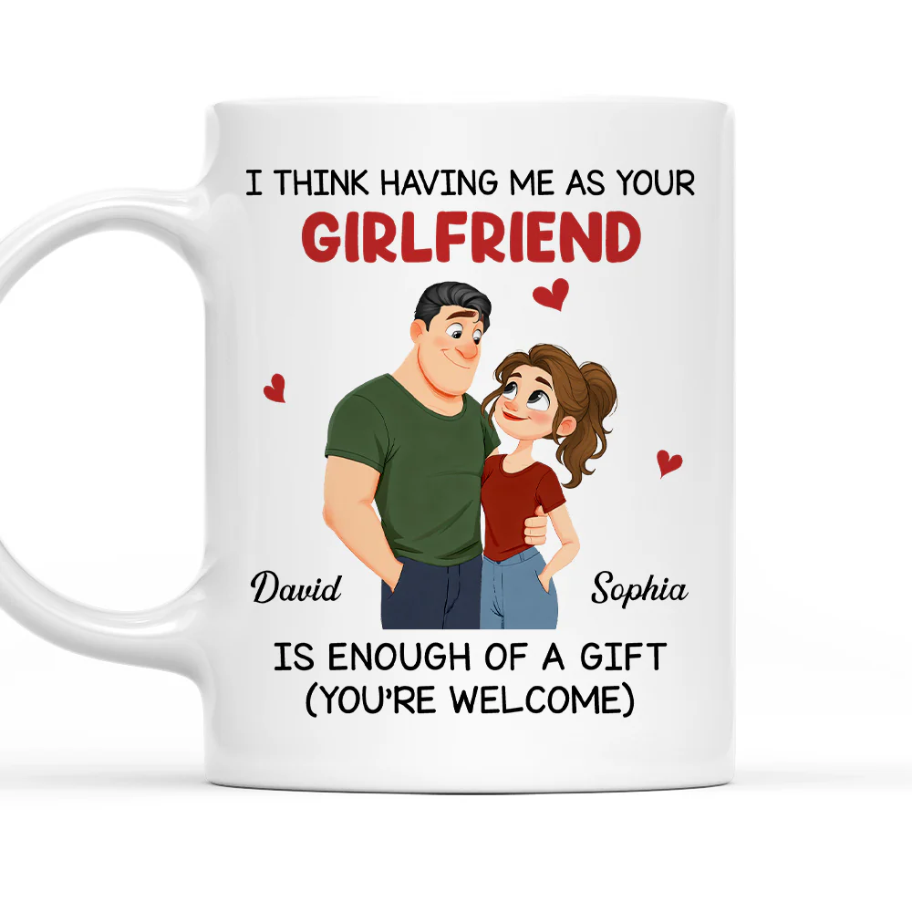 Your Gift Is Me Today - Personalized Custom Coffee Mug
