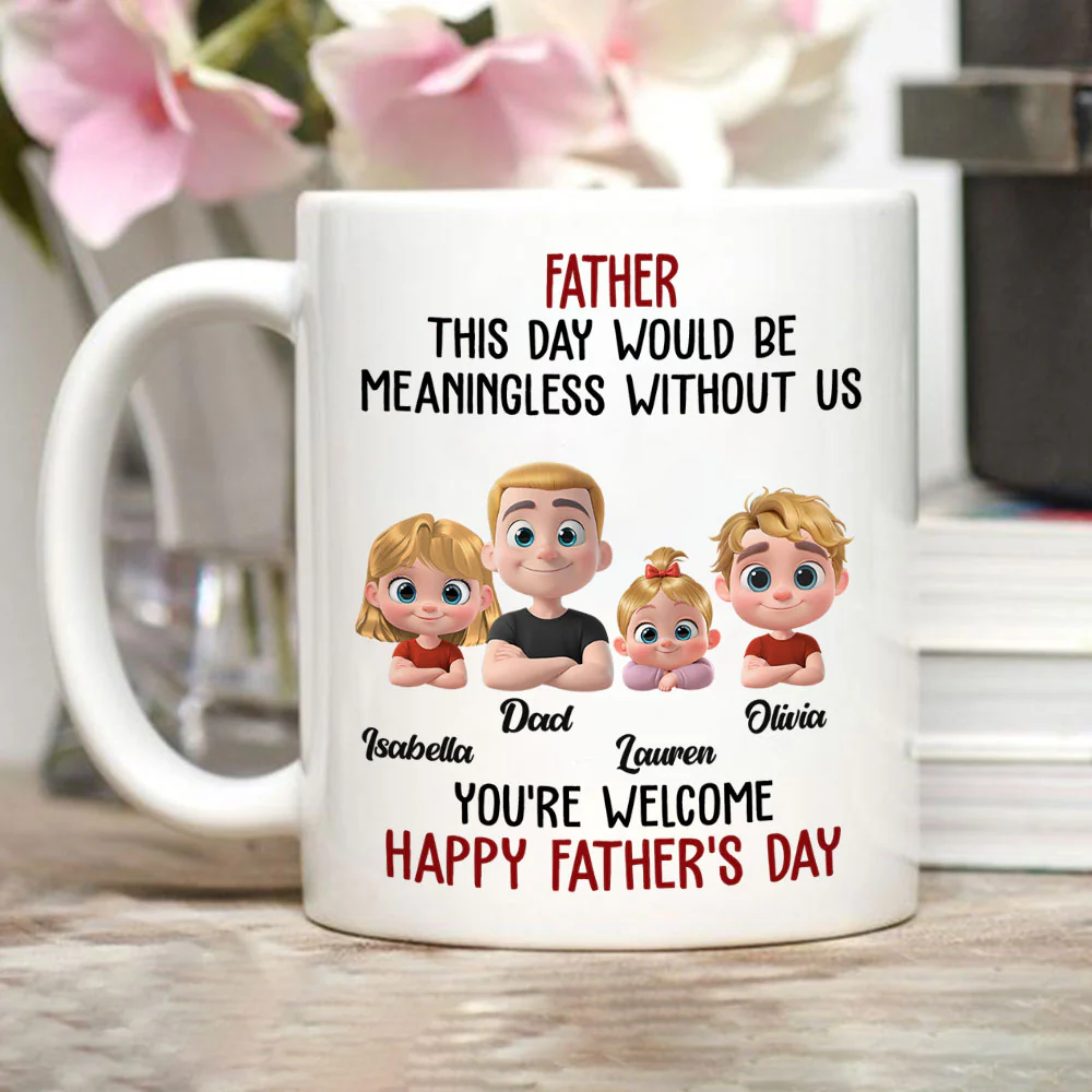 Your Kids - Personalized Custom Coffee Mug - Image 2
