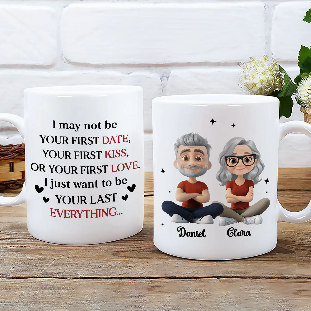 Your Last Everything Couple - Personalized Custom Coffee Mug - Image 2