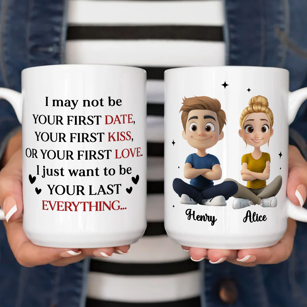 Your Last Everything Couple - Personalized Custom Coffee Mug - Image 7
