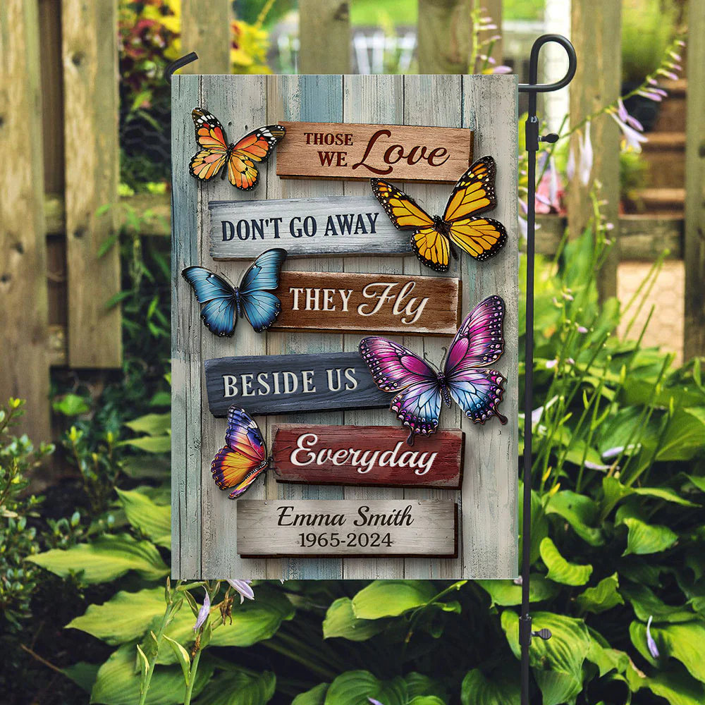 Your Love Will Always Be Our Guide - Personalized Custom Flag - Image 2