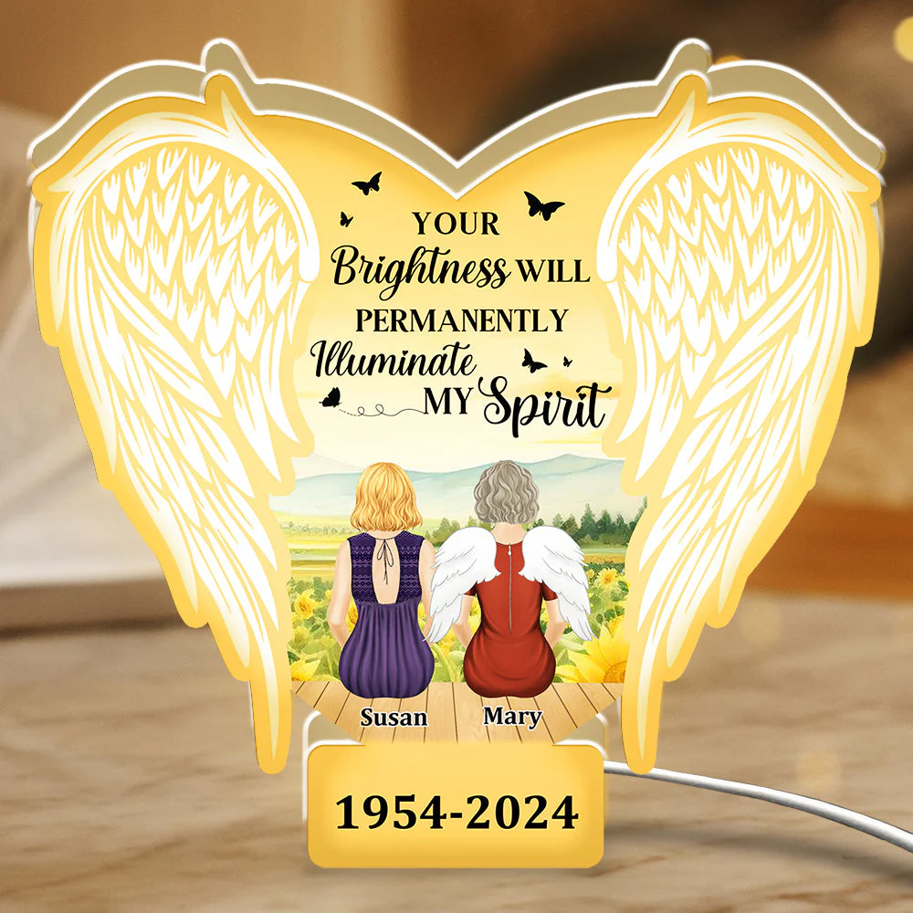 Your Radiance Will Forever Glow - Personalized Light Box - Image 2