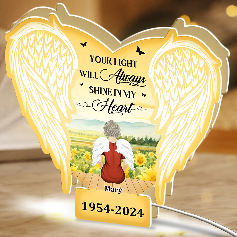 Your Radiance Will Forever Glow - Personalized Light Box - Image 4