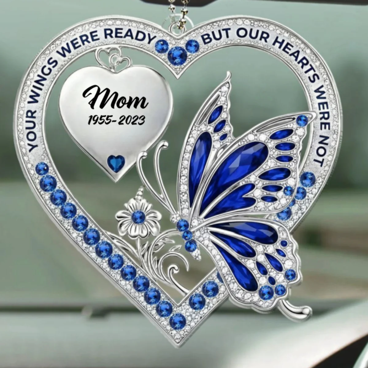 Your Wings - Personalized Custom Car Ornament - Image 5