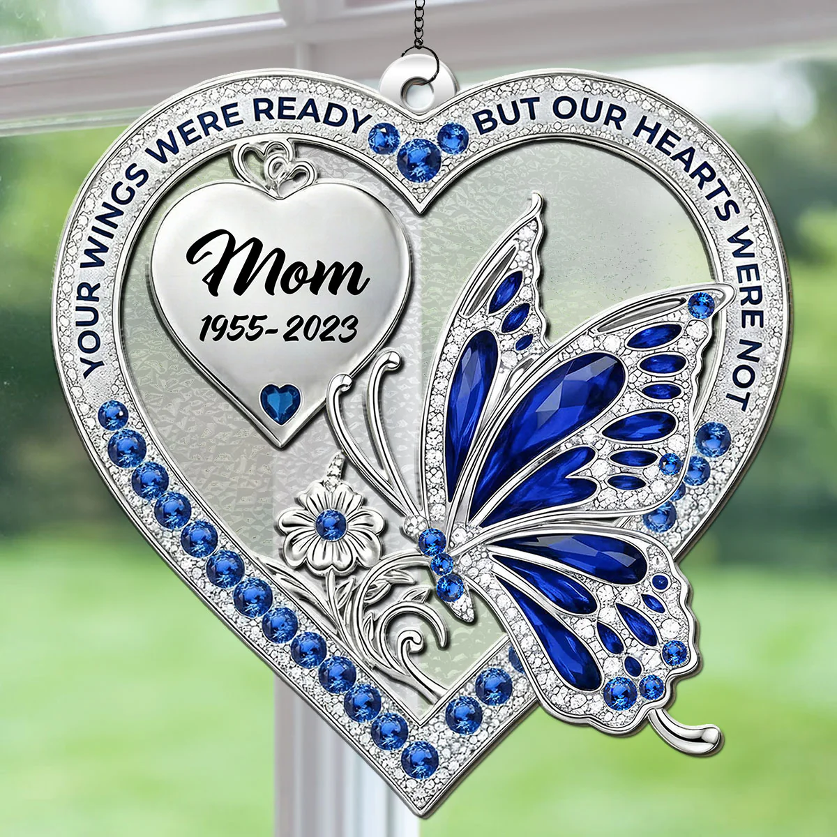 Your Wings - Personalized Custom Suncatcher