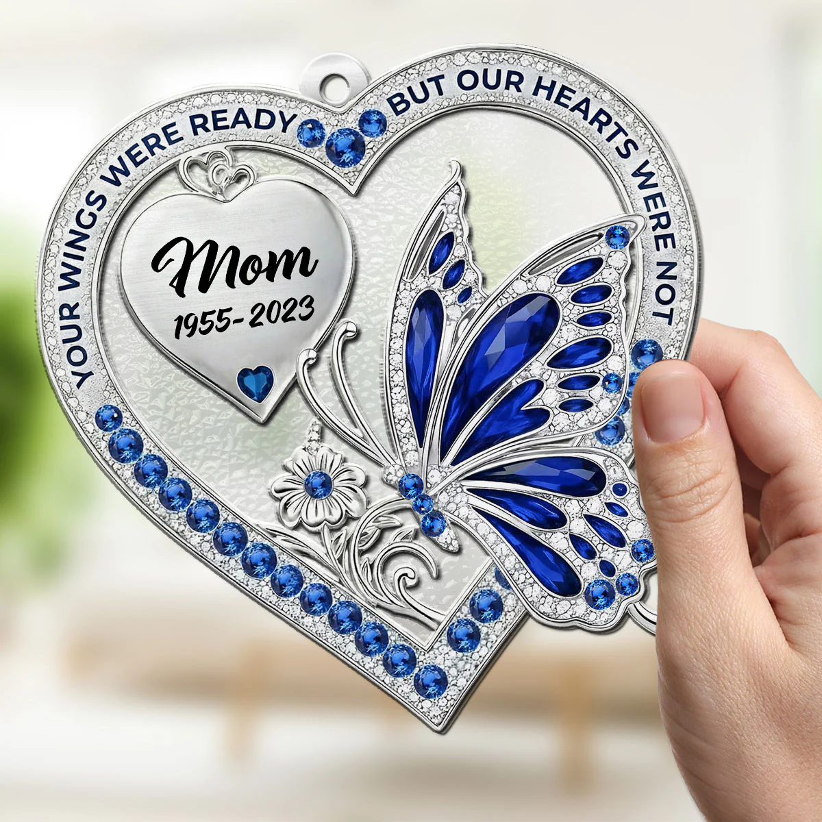 Your Wings - Personalized Custom Suncatcher - Image 2