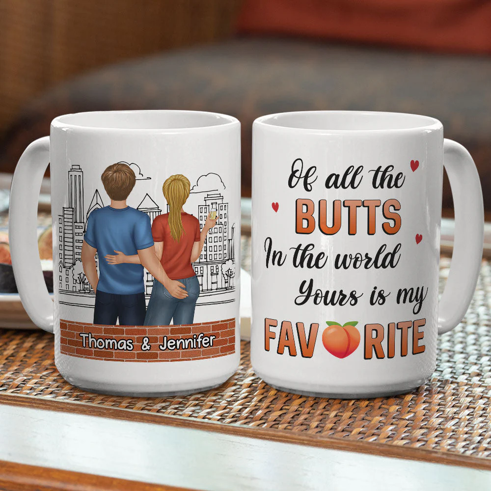 Yours Is My Favorite - Personalized Custom Coffee Mug - Image 4